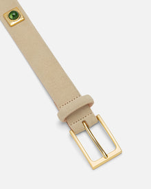 No. 2 Belt | Oat/Green