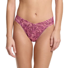 Signature Lace Original Rise Thong | In The Jungle (Pink)