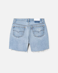 Womens | Upcycled Vintage | Levi's Studded Boy Short | One-of-a-kind | Indigo Bloom Stud