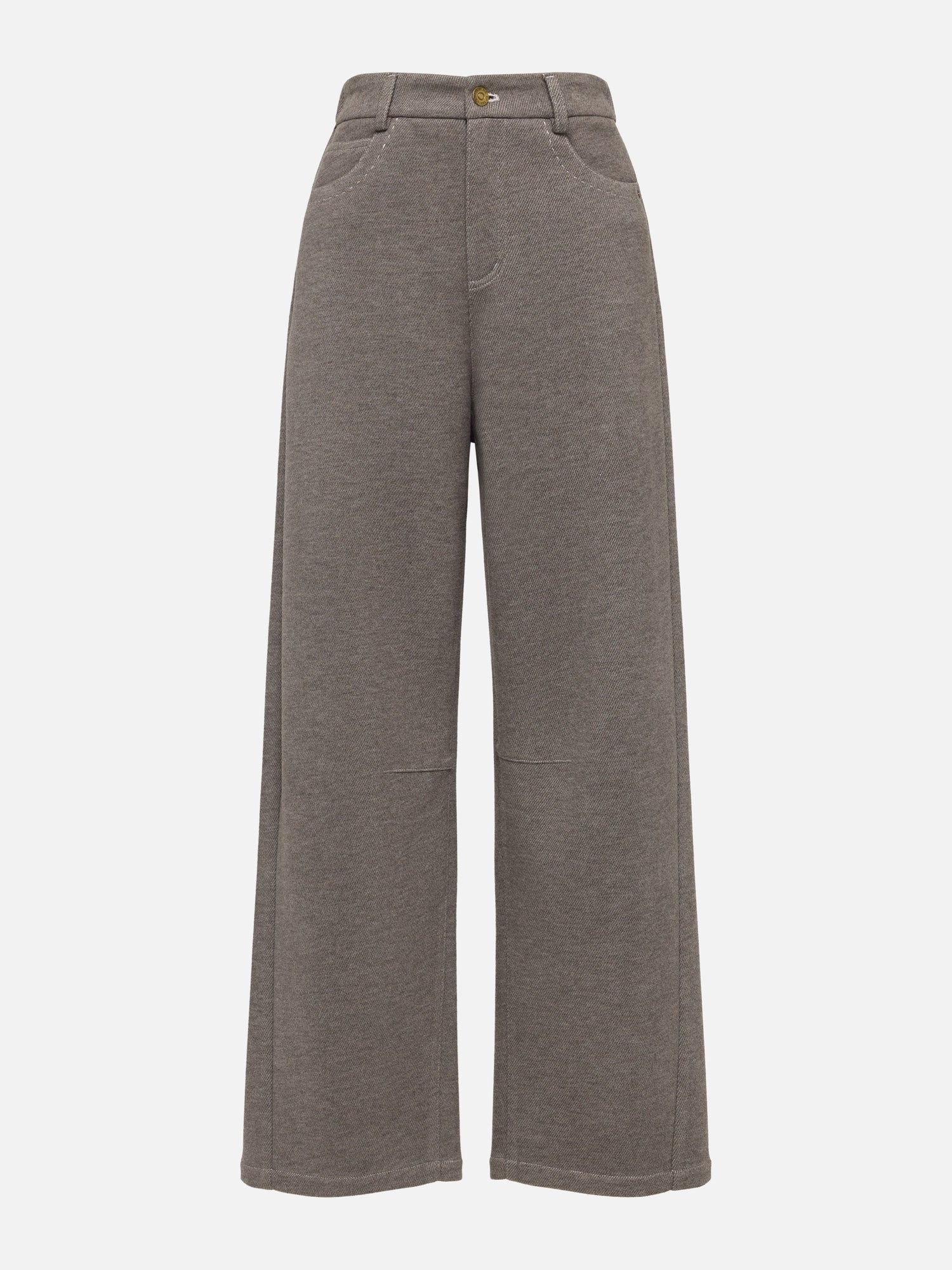 Wool Jeans | Green