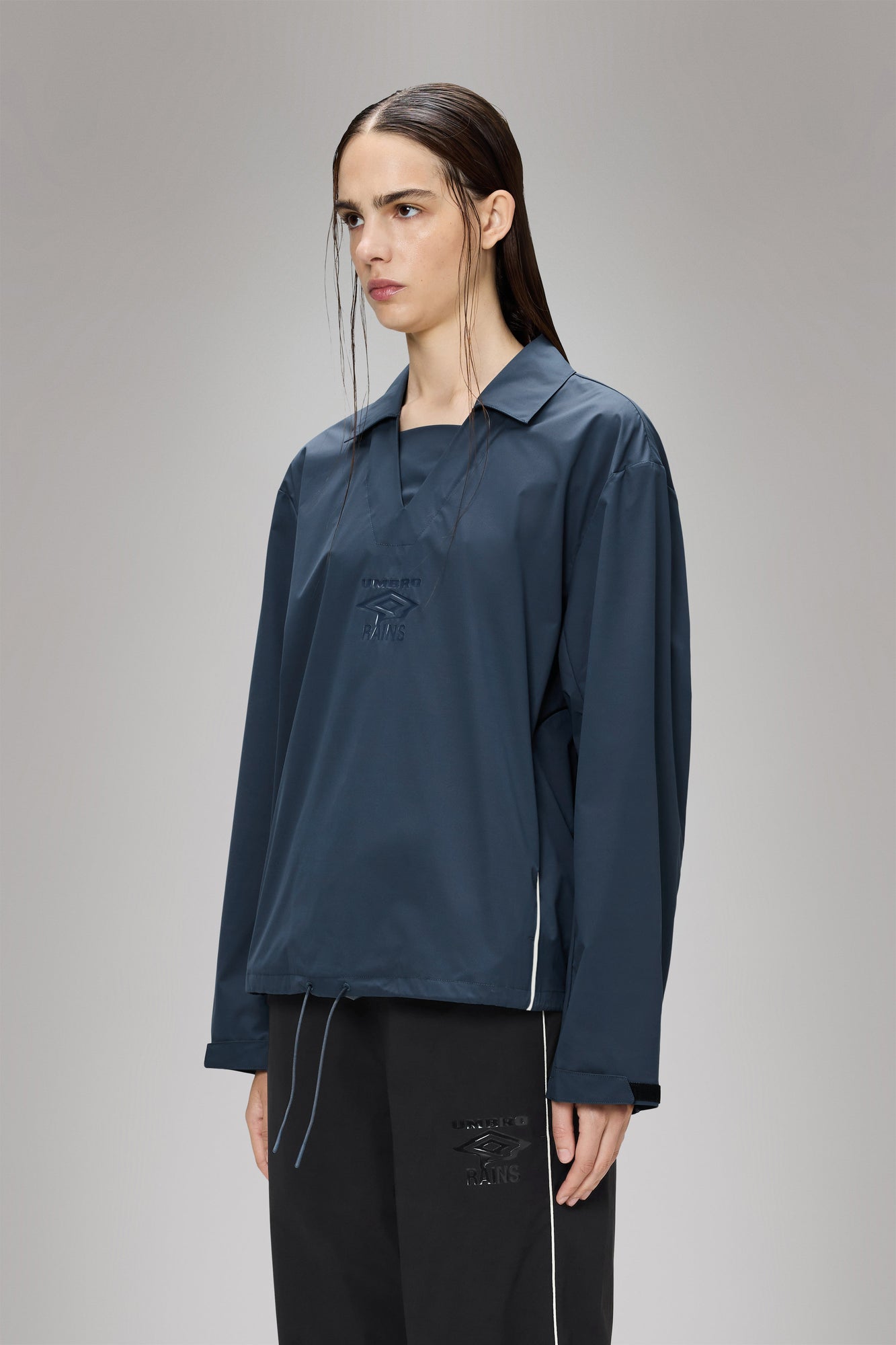 Rains Rains x Umbro Drill Top Major Blue Long Sleeve