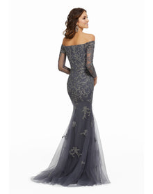 Evening Gown | Charcoal