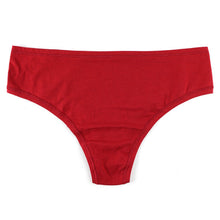 Play Stretch Natural Rise Thong | Cayenne Red