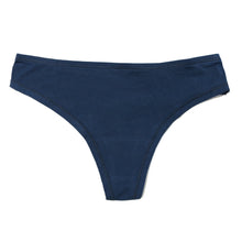 Playstretch Natural Rise Thong | Bateau Blue