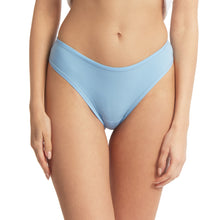 Playstretch Natural Rise Thong | Partly Cloudy (Blue)