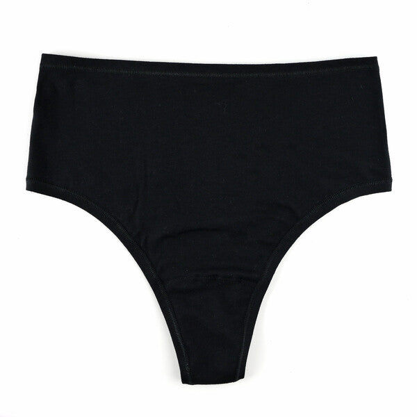 Playstretch High Rise Thong | Black