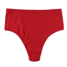 PlayStretch High Rise Thong | Cayenne Red