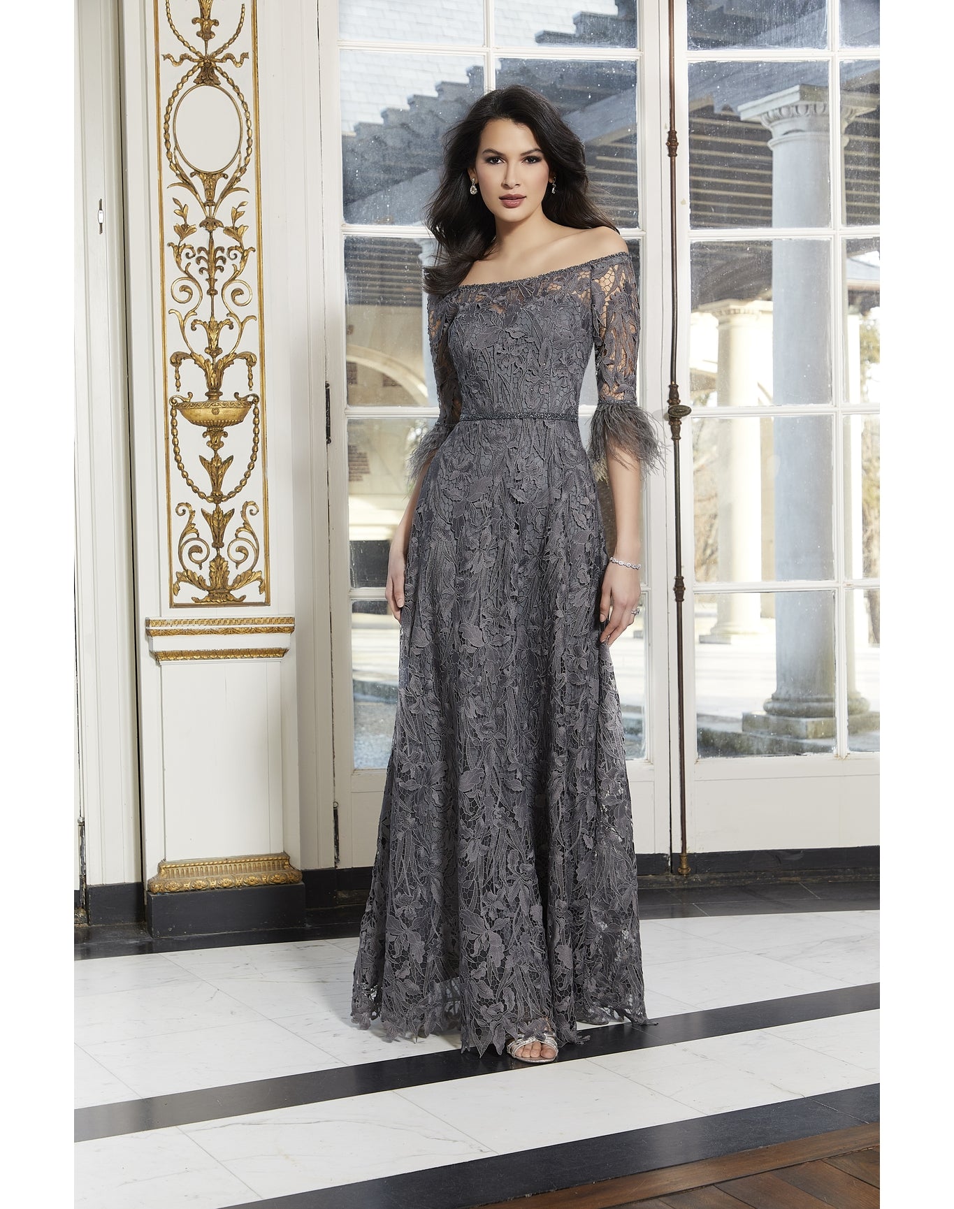 Evening Gown | Charcoal