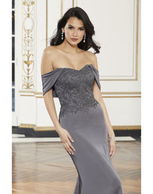 Evening Gown | Charcoal