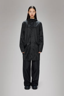 RAINS Long Jacket Coal Jacket