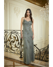 Evening Gown | Sage