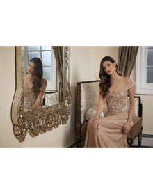 Evening Gown | Champagne