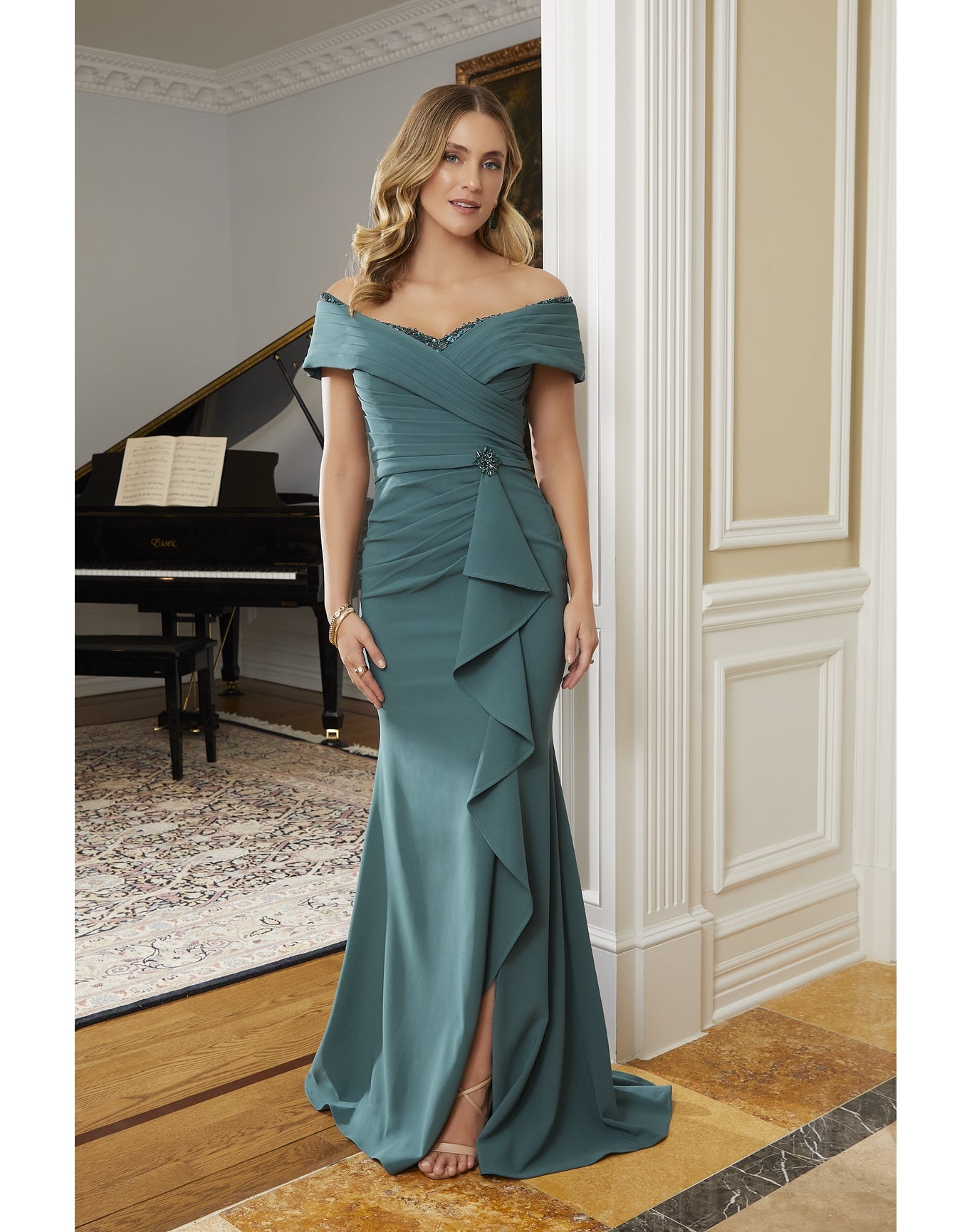 Evening Gown | Teal