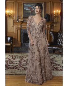 Evening Gown | Rose Taupe