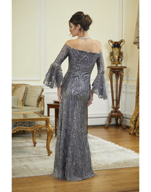 Evening Gown | Charcoal