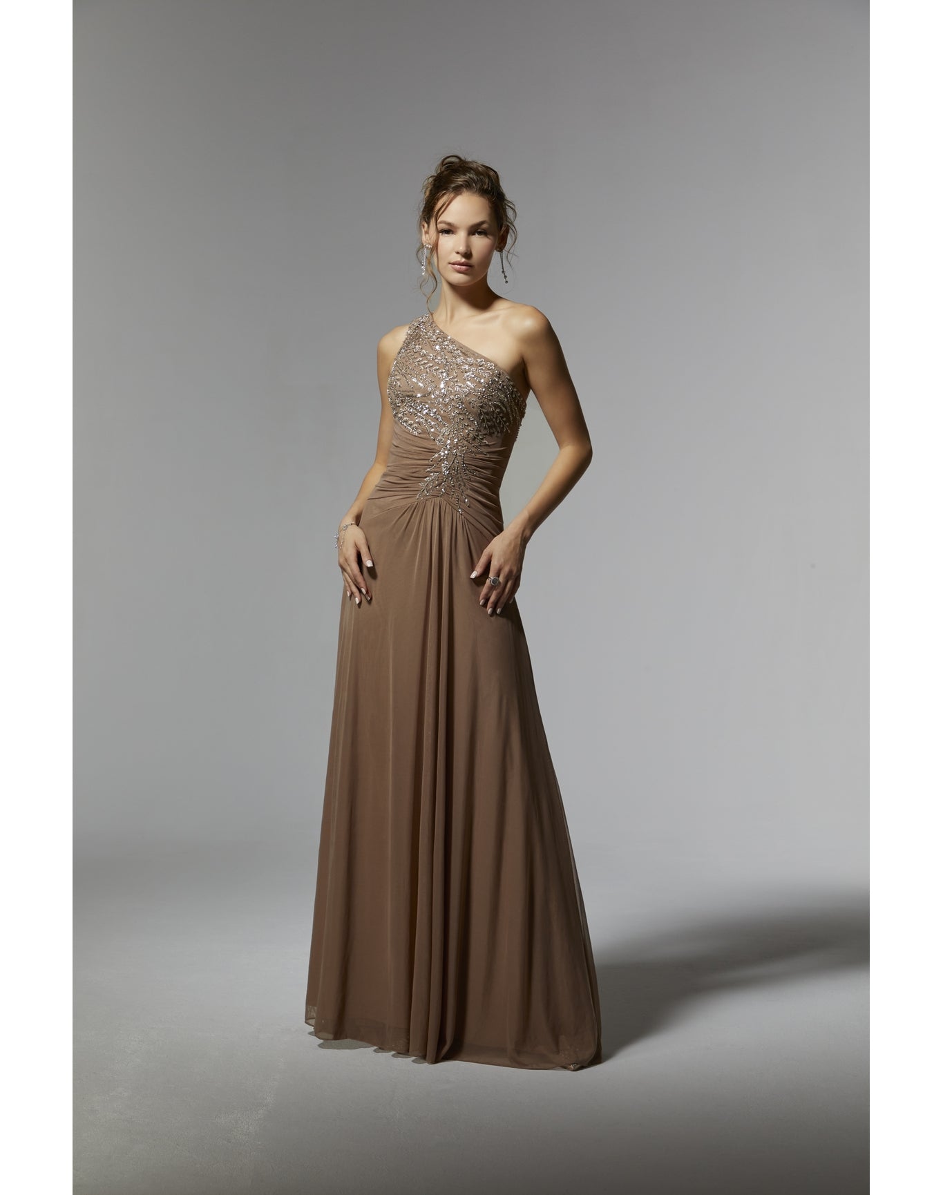 Evening Gown | Taupe