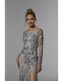 Evening Gown | Silver
