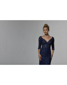 Evening Gown | Navy