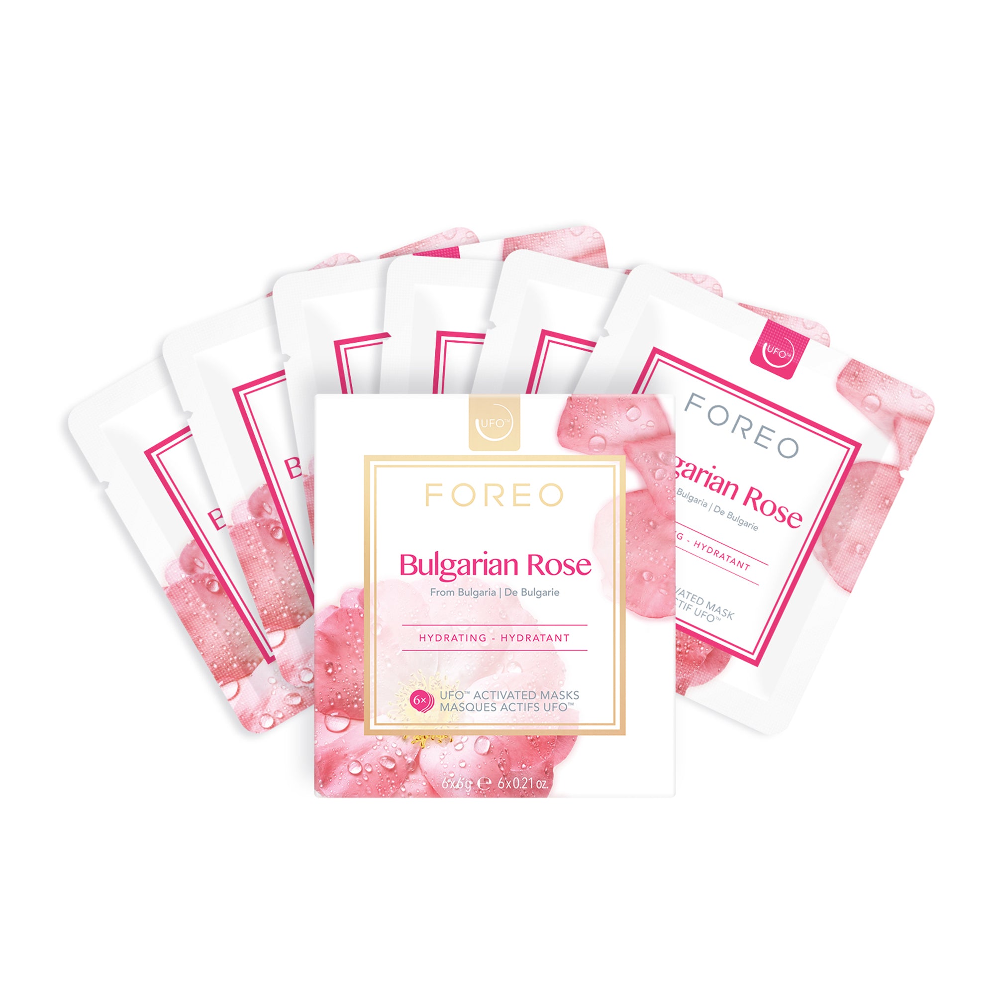 UFO Activated Mask 6 Pack | Bulgarian Rose