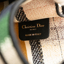 Dior | Pre-Owned Mini D Stripes Book Tote | Yellow