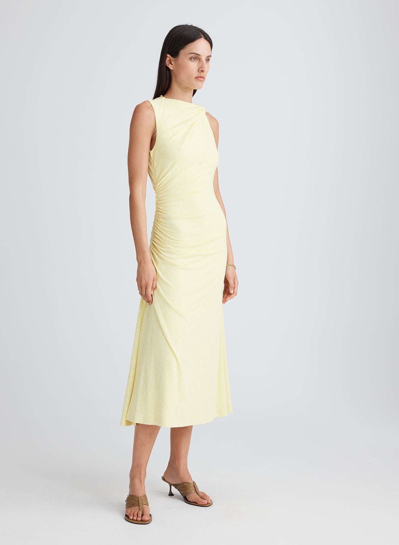 Sasha Dress | Yellow Jersey