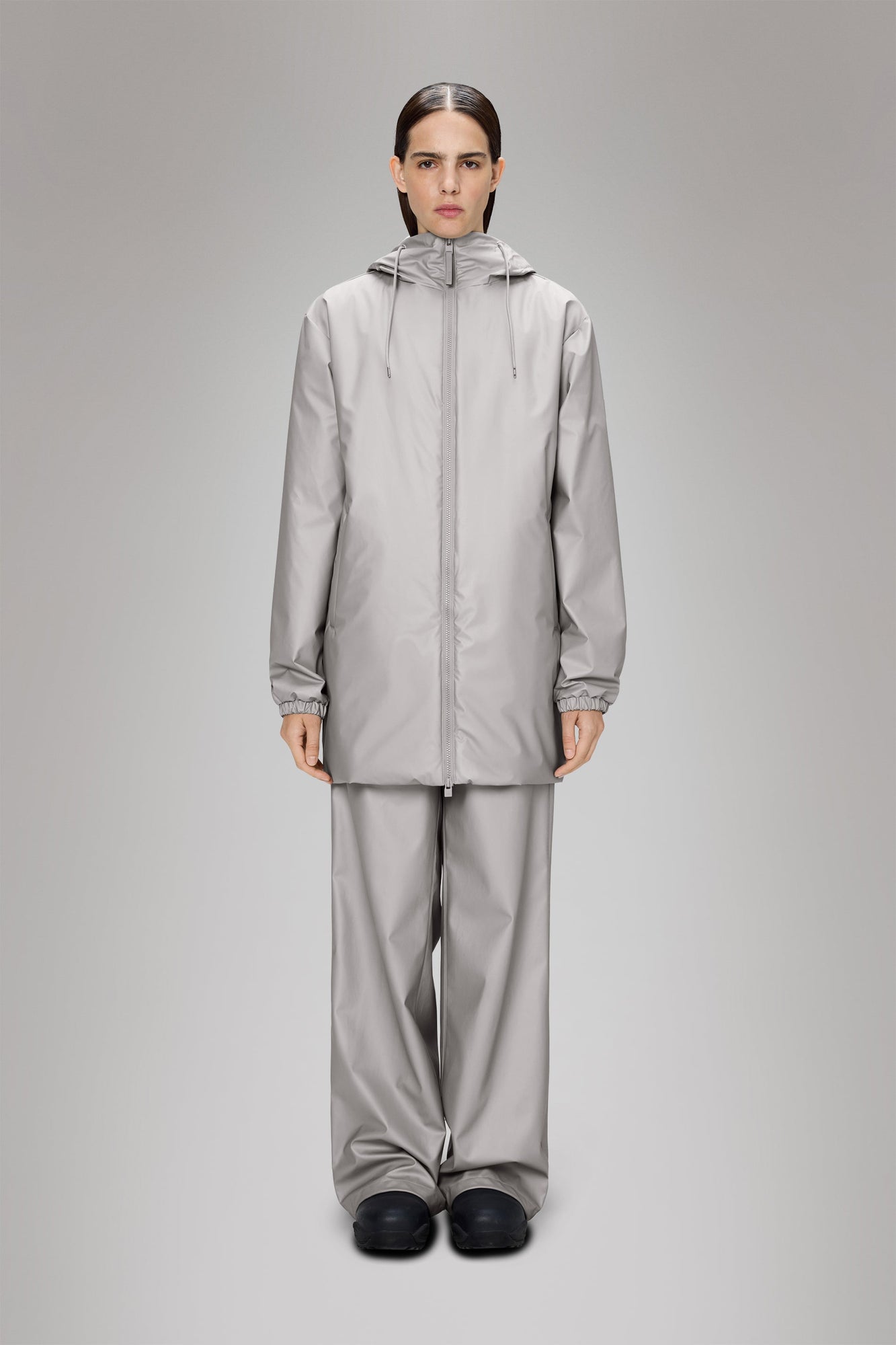 RAINS Lohja Long Insulated Jacket Nimbus Jacket