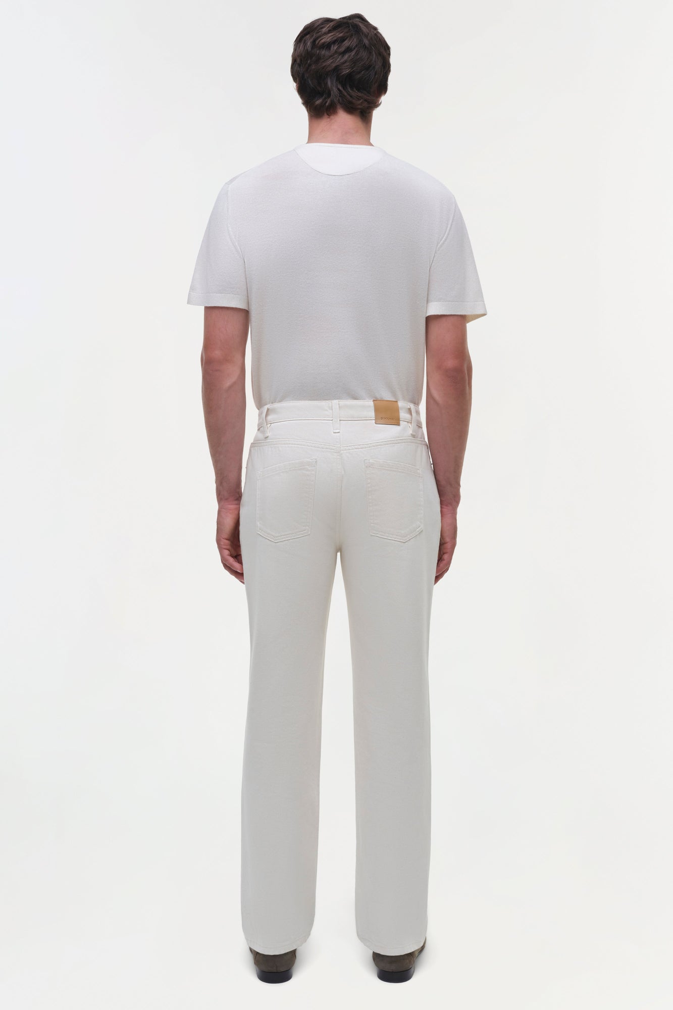 Mens | Ardie Wide Leg Jean | Cream