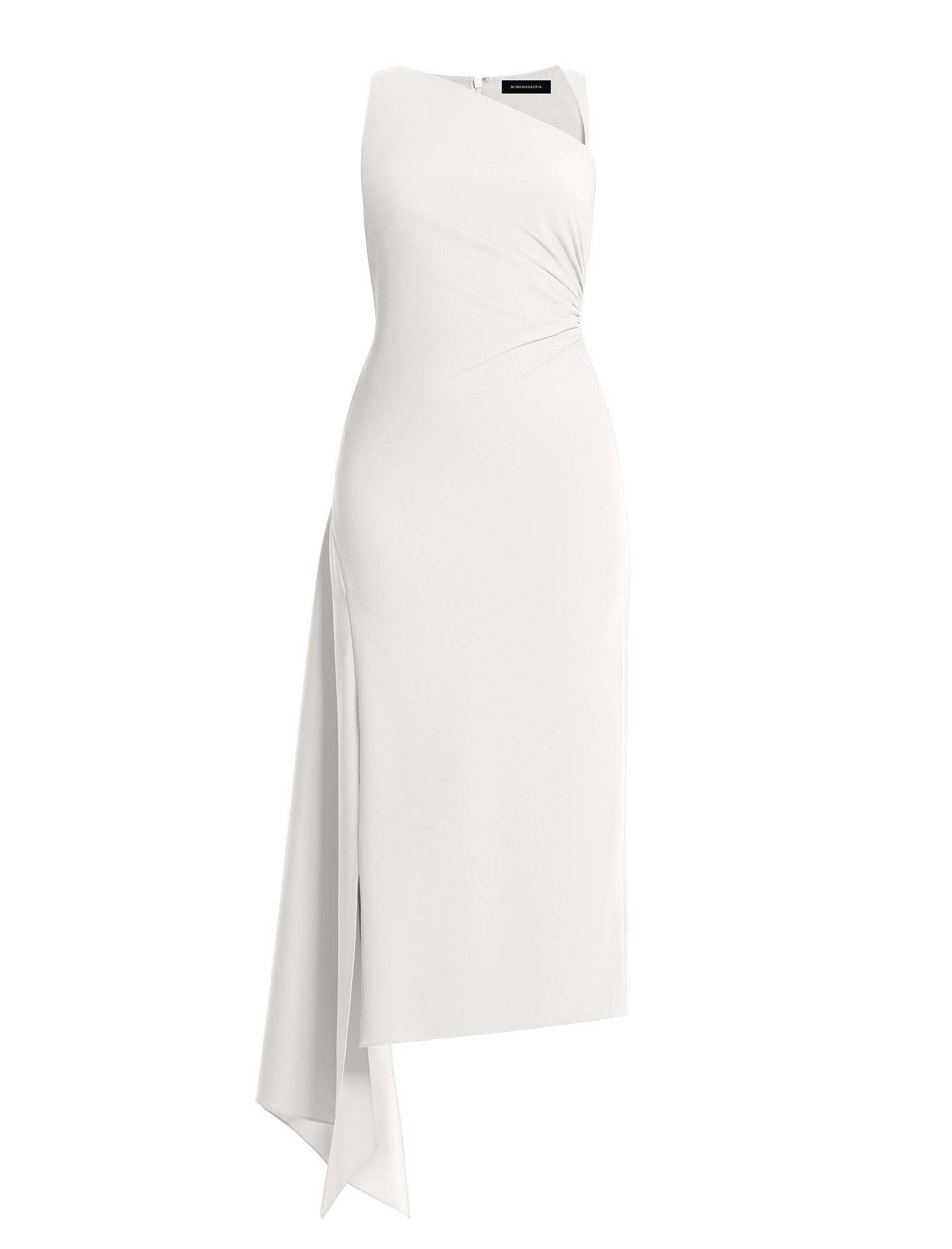 Slash Neck High Slit Dress | Jasmine