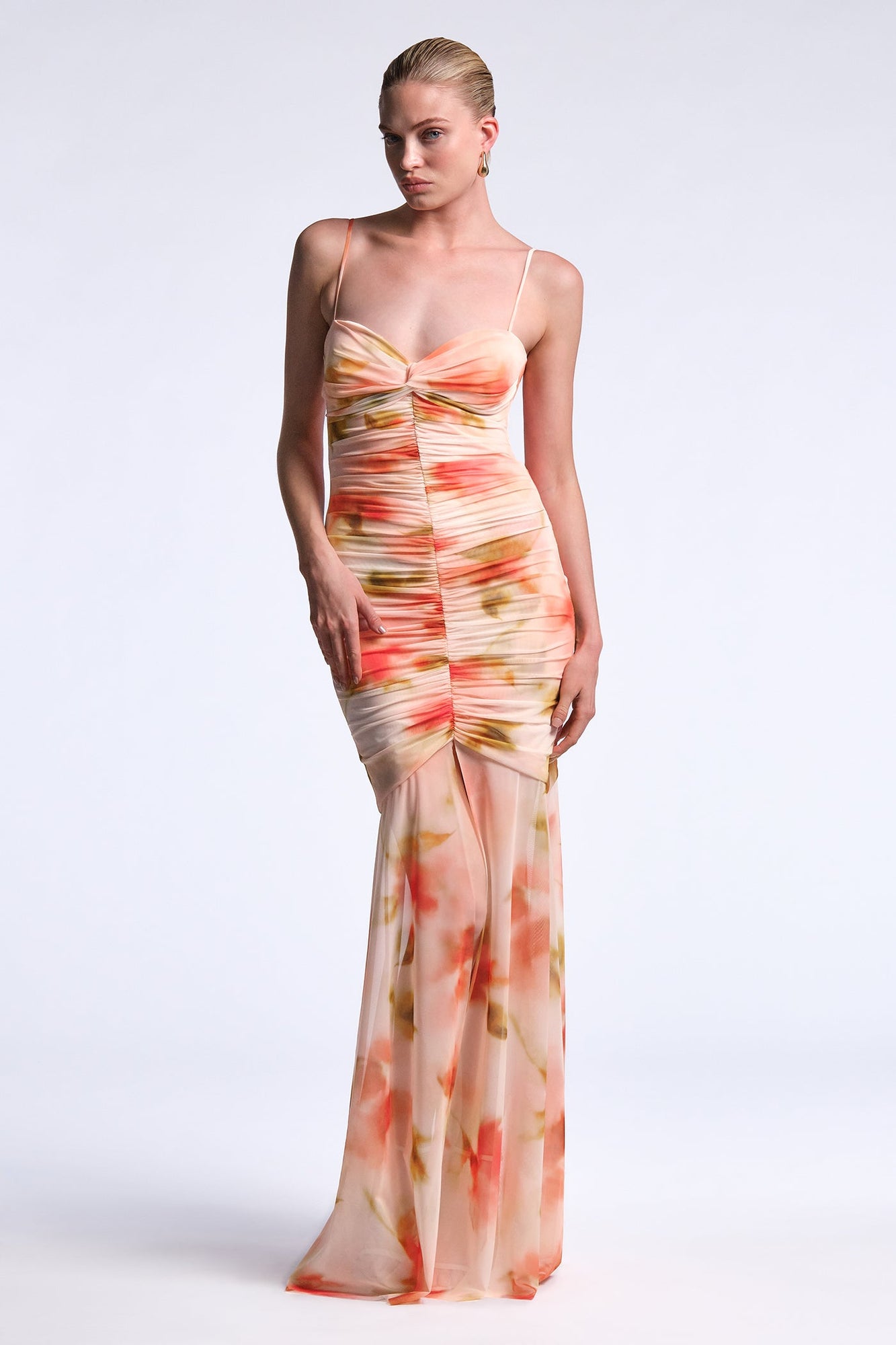 Soraya Gown | Floral Echo Print