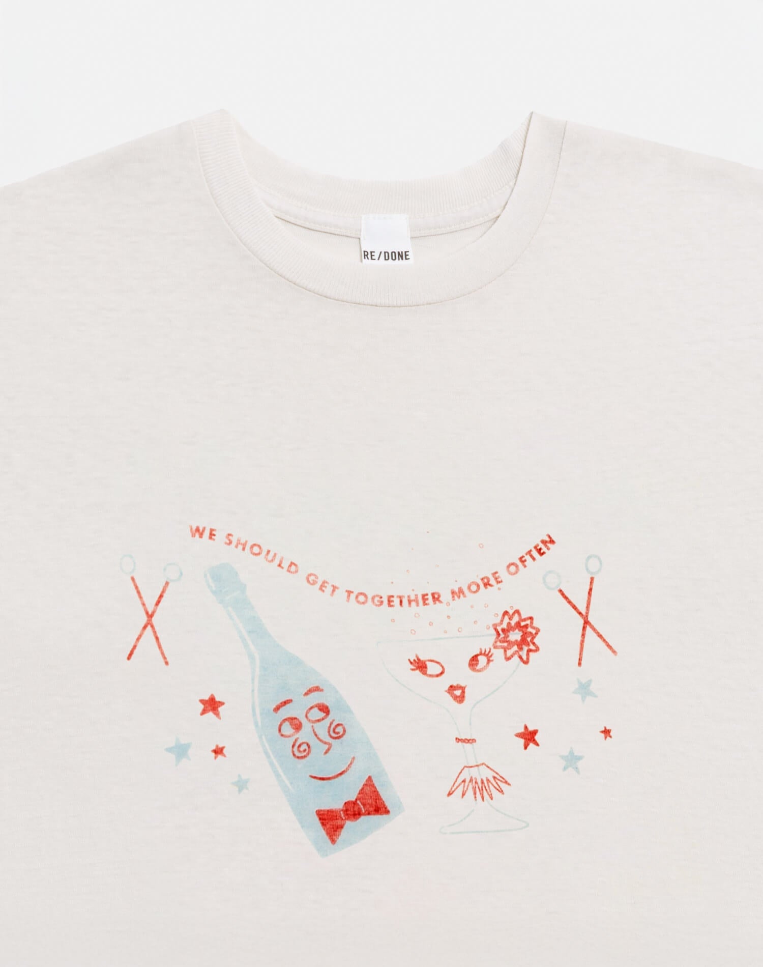 Womens | Tiny "Together" Tee | Vintage White