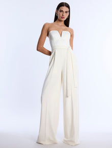 Mixed Media Jumpsuit | Jasmine