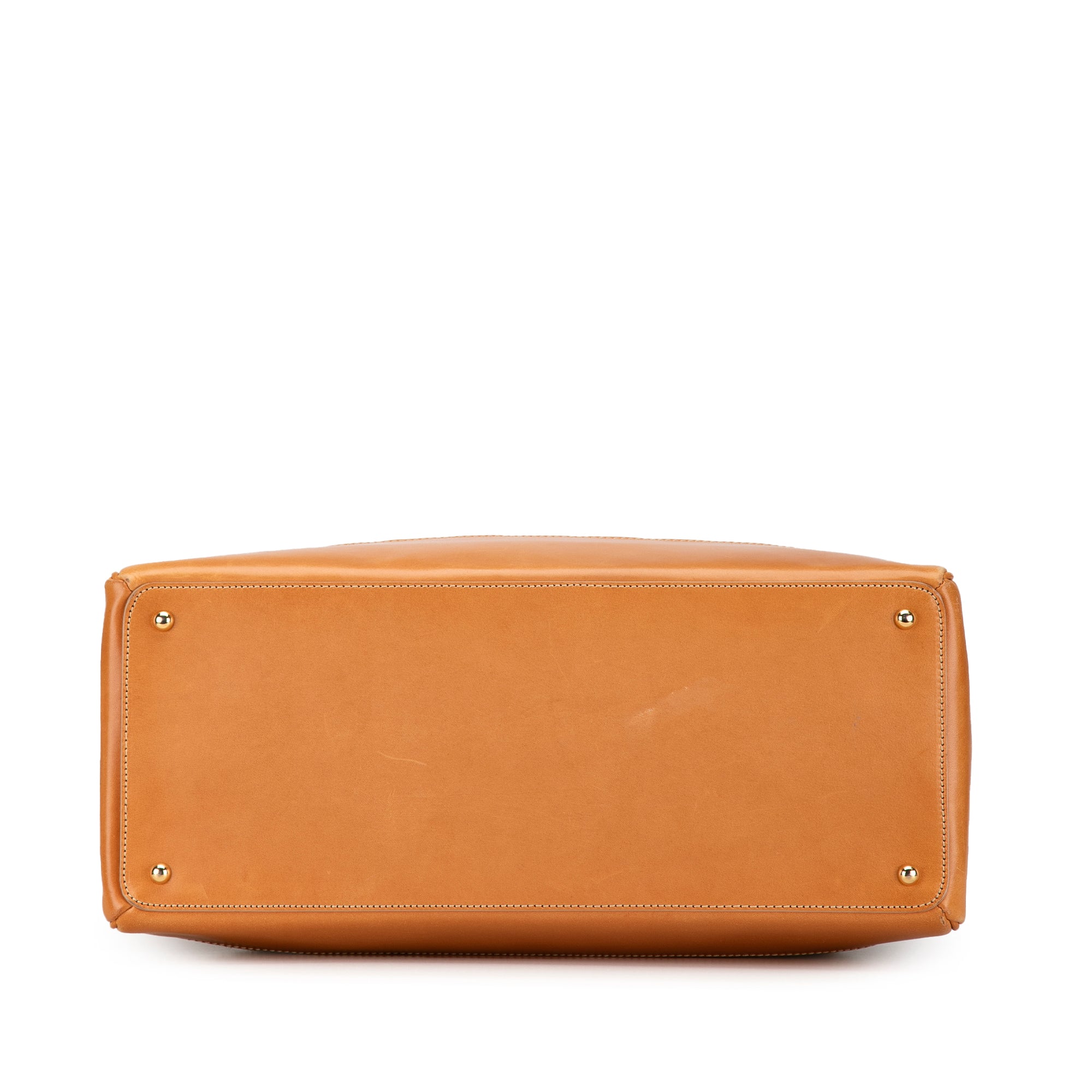 Celine | Pre-Owned Suede C Macadam Handbag | Brown/Light Brown