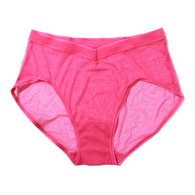 Mesh High Cut French Brief | Berry Burst (Pink)