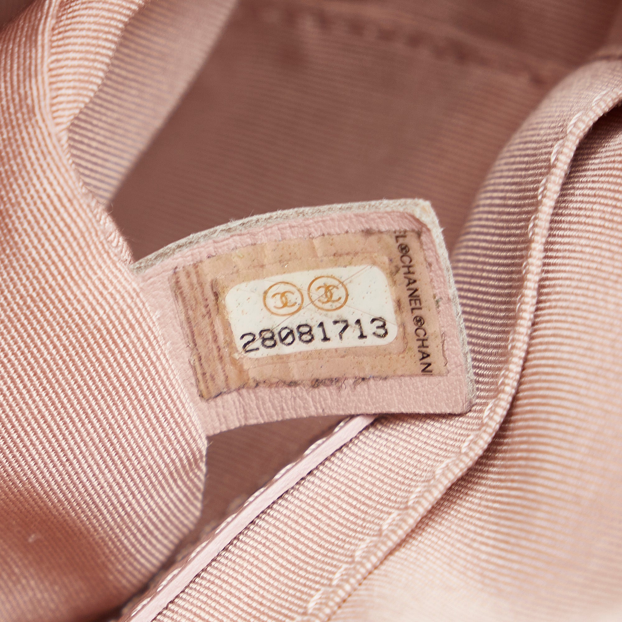 Chanel | Pre-Owned Elegant Tweed Crossbody | Pink/Light Pink