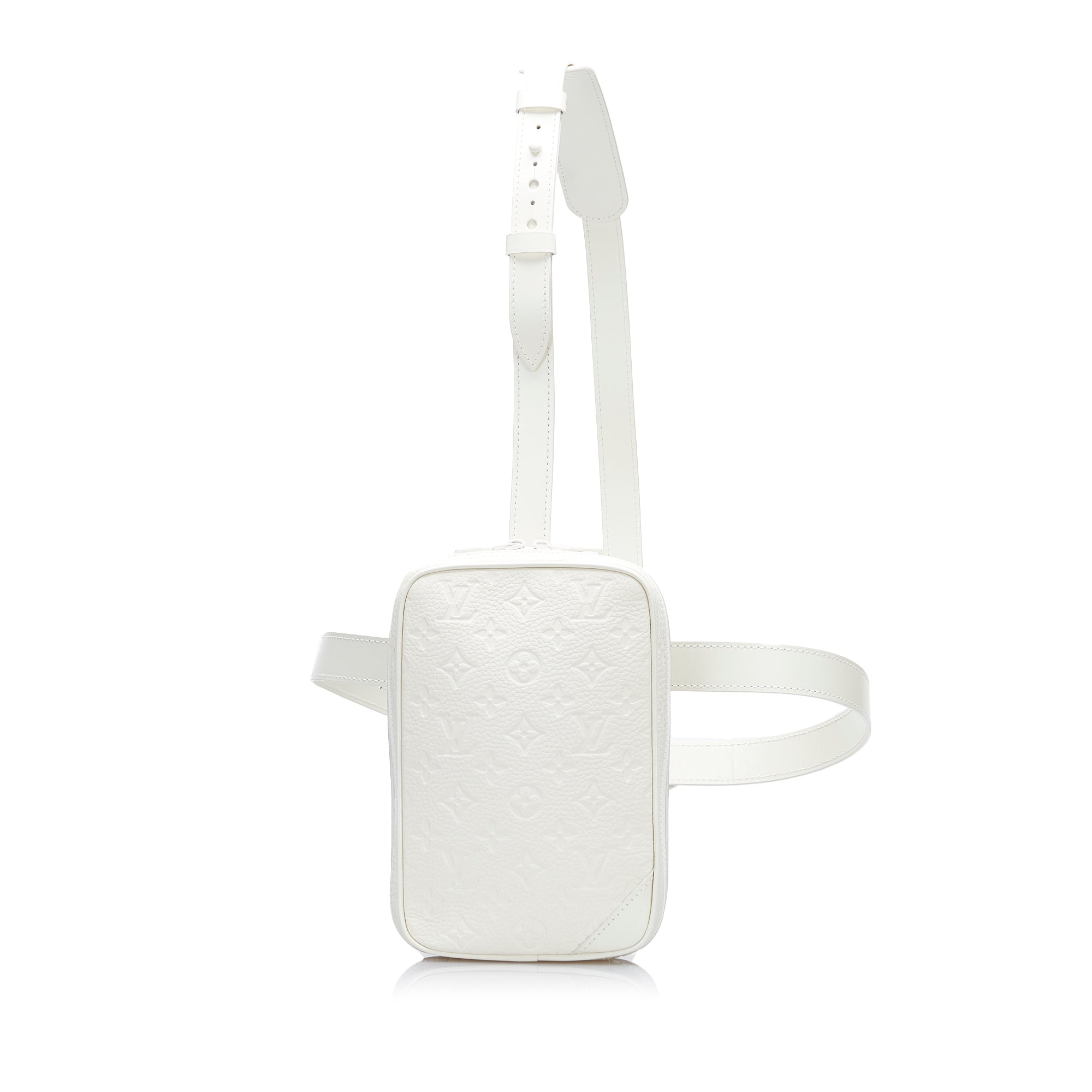Louis Vuitton | Pre-Owned Monogram Taurillon Utility Side - II | White