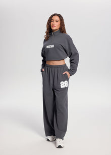 Better League Wide-Leg Sweatpants | Charcoal