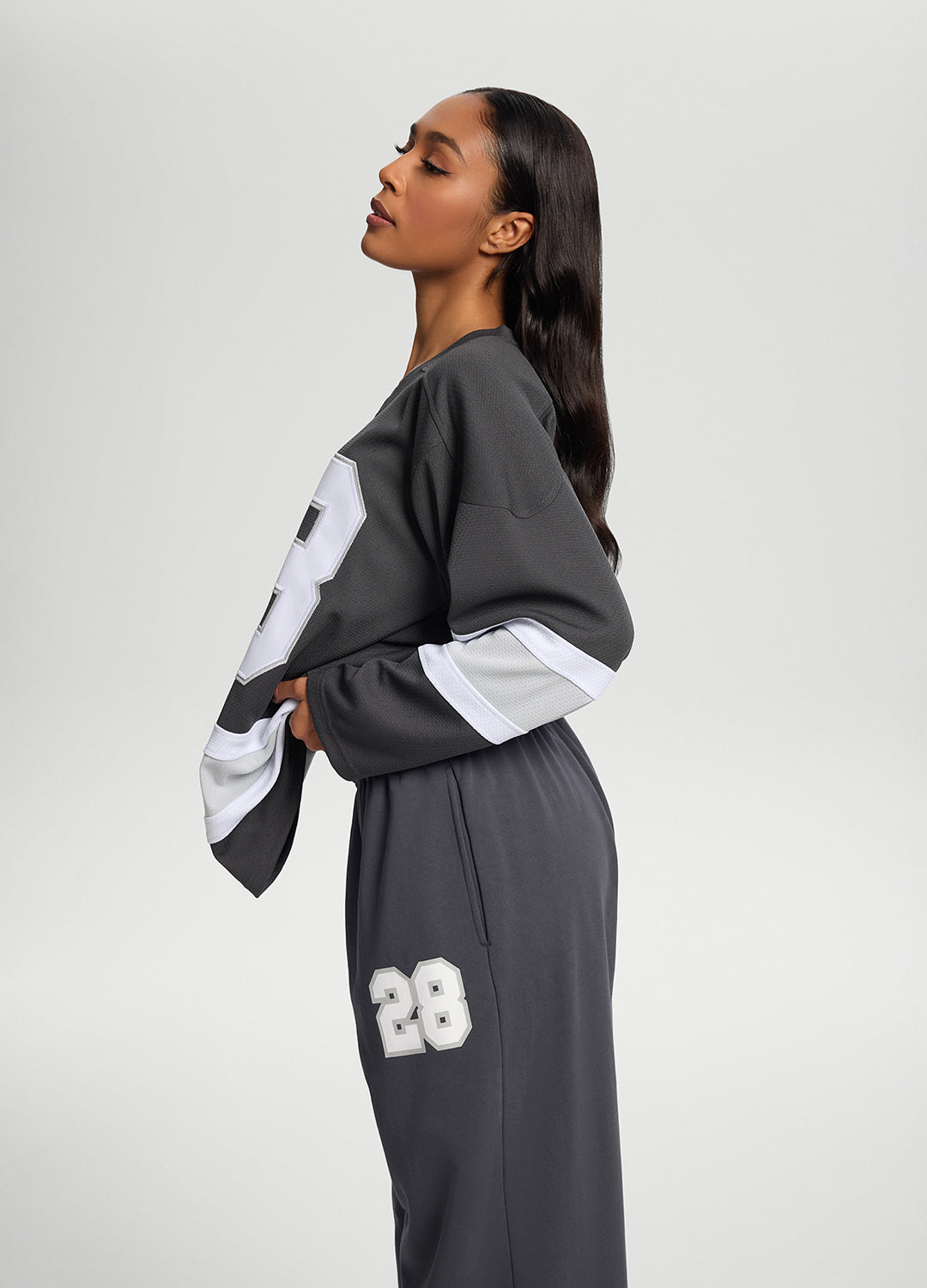 Better League Hockey Jersey | Charcoal