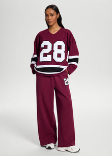 Better League Hockey Jersey | Burgundy