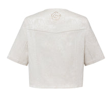 Short Sleeve Button Shirt | Beige