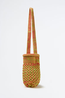 Knit Water Bag | Unisex | Orange x Green