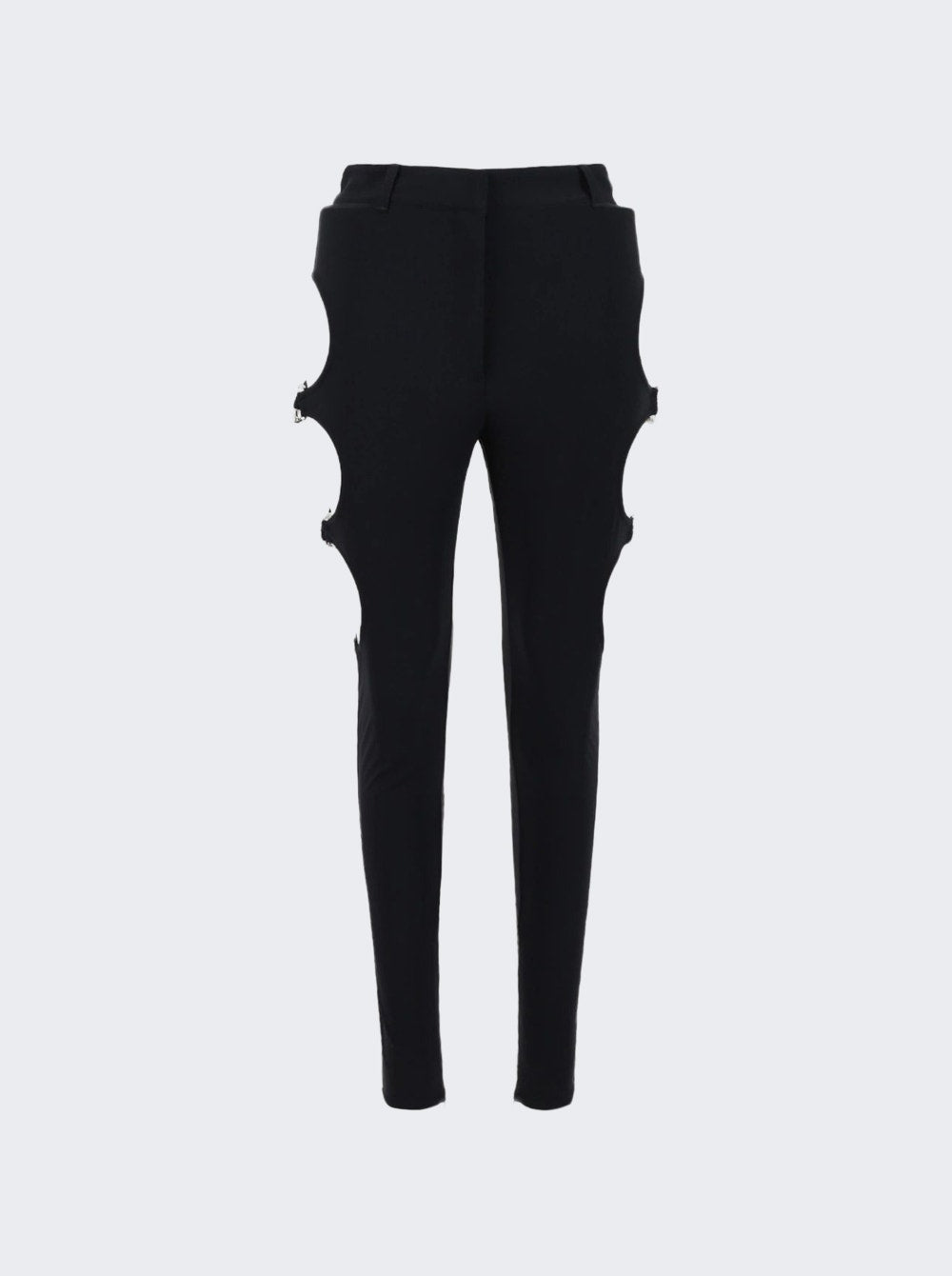 Women | BURBERRY | Hook And Bar Cut-out Legging | Black