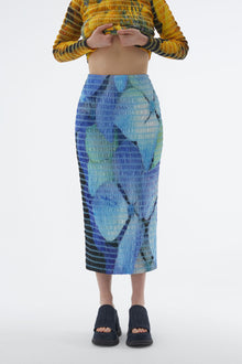 Embroidered Stretch Skirt | Women | Flower Print