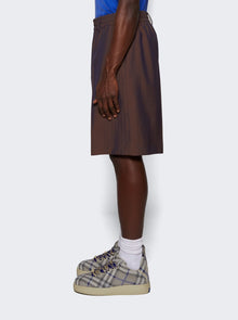 Men | BURBERRY | Wool Tailored Shorts | Barrel