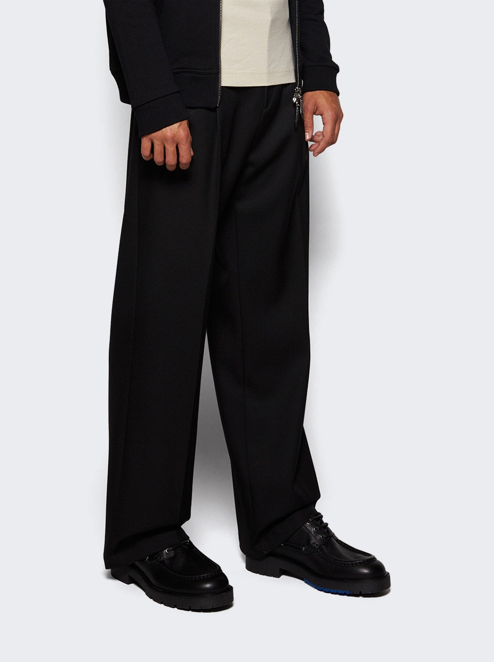 Men | BURBERRY | Raft Boat Shoes | Black