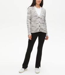 Priya Ribbed Pant | Black