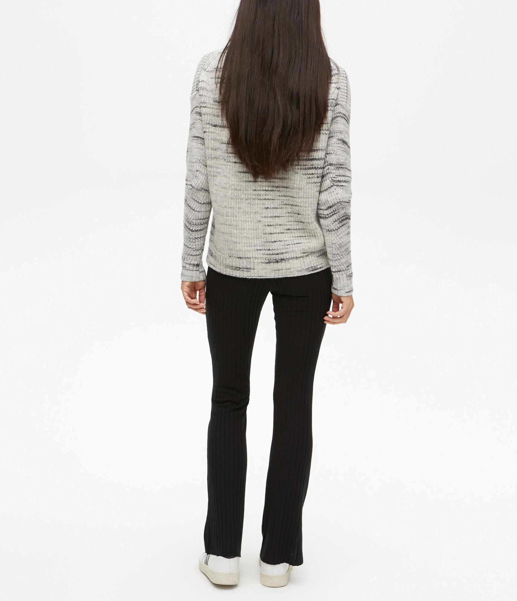 Priya Ribbed Pant | Black