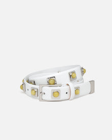 No. 2 Belt | Chalk/Lemon