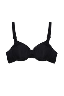 Mia Underwire Bikini Top | Black