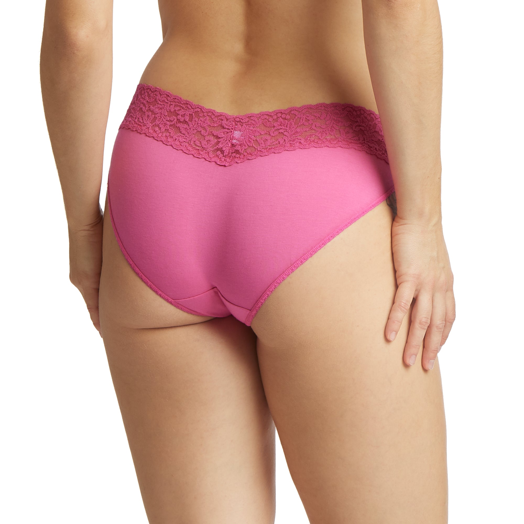 Cotton V-Kini | Wild Pink