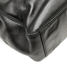 Chanel | Pre-Owned CC Lambskin Tortoise Handle Tote | Black